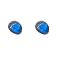 thumbnail image 3 of Qarigey Labradorita, piedras preciosas de cristal ligeras y resistentes, pulido, piedra de Palma Simple, colgantes de regalo, collar para 4-5cm 2Conjunto, 3 of 6