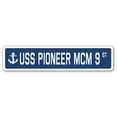 thumbnail image 1 of USS Pionnier MCM 9 Rue Signe Nous Marine Navire Vétéran Marin Cadeau, 1 of 1
