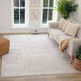 thumbnail image 1 of Rug Branch Astra Modern Indoor Area Rug, Grey , Geometric - Living Room, Bedroom, Dining Room, and Kitchen, 1 of 6