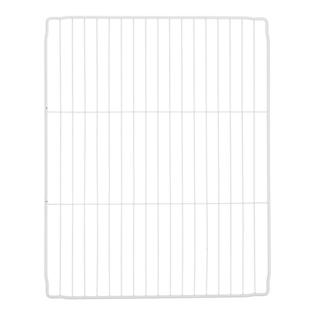 GOOHOCHY Cesta organizadora vertical para congelador: cesta para congelador profundo, rejilla de alambre para refrigerador horizontal con ventilación para alimentos y carne.