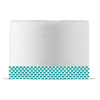 Teal Waves Edible Cake Decoration Ribbon -6 Slim Strips
