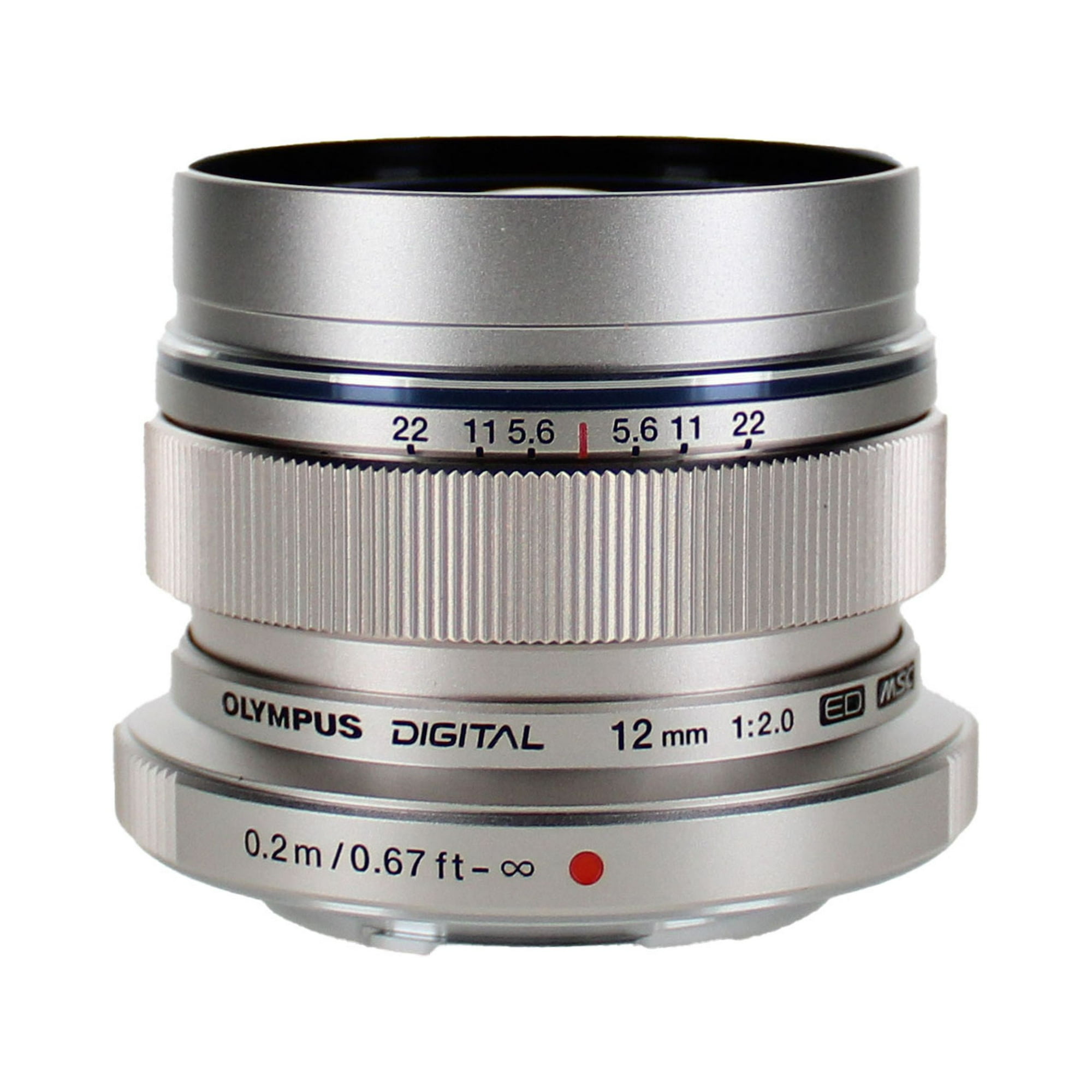 Olympus M. Zuiko Digital ED 12mm f/2.0 Lens for Micro Four Thirds