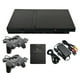 thumbnail image 1 of Sony Playstation 2 PS2 Console Slim Game System with 2 Retrofam Controllers and 8MB Card (Refurbished), 1 of 5