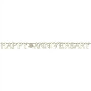 Banner 7.5"X7 Feet - Anniversary/Prismatic