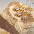 thumbnail image 3 of Pendentif en Diamant Diamant Incrusté zircon, Collier Solitaire en Acier Titane, 3 of 4
