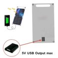 thumbnail image 4 of Cargador solar portátil con 10 vatios de potencia - Carga ecológica con energía solar sobre la marcha - Ultraligero y resistente al agua - Puerto USB, 4 of 5