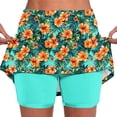 thumbnail image 3 of QATAINLAV Women's Tennis Skorts Summer Casual High Waisted Athletic Shorts Lightweight Golf Workout Skirts Mint Green XXXXL, 3 of 6