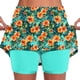 thumbnail image 1 of Pantalones Cortos de Cintura Alta para Mujeres Pantalones Delgados de Impresión Ligera con Bolsillos para Uso Casual, Casero, Descanso O Actividades Al Aire Libre, 1 of 5