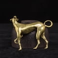 thumbnail image 3 of Ounissouiy Bonitos adornos de escritorio para perros, estatua de perros, figuritas decorativas delicadas a la moda, regalos de Navidad y cumpleaños, Decoración del hogar Ounissouiy HA077109-00B, 3 of 6