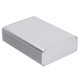 thumbnail image 3 of Ticfox Caja eléctrica de aleación de aluminio Caja de conexiones Caja integrada Caja de aluminio Blindaje 45x120x160mm Plata mate, 3 of 14