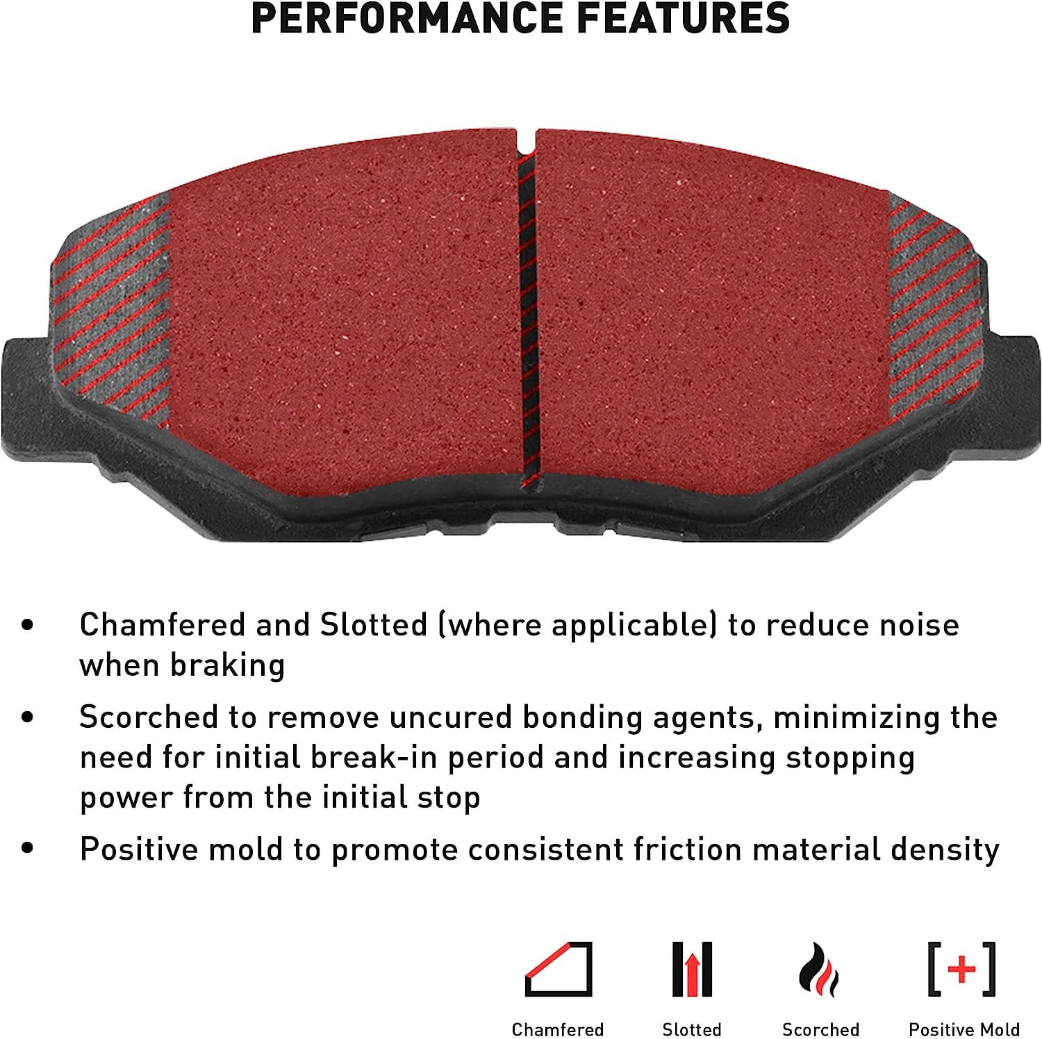 Dynamic 1214-1058-00 DFC Heavy Duty Pads - Semi Metallic Fits select: 2013-2014 CHRYSLER 200, 2016-2018 CHRYSLER 300