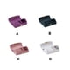 thumbnail image 4 of Caja de joyería con tapa de terciopelo, cara de arco, cajas de paquete de Color sólido portátiles, soporte de almacenamiento liso duradero, Almacenamiento y organización del hogar Púrpura Naiovety HA075374-01, 4 of 6