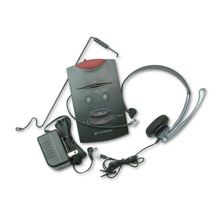 Plantronics S11 System Over-the-Head Telephone Headset w/Noise Canceling Microphone