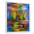 thumbnail image 3 of Designart 'Colour Spiral Fusion VIII' Modern Framed Canvas Wall Art Print, 3 of 5
