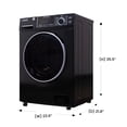 thumbnail image 6 of Equator All-in-One Washer Dryer VENTLESS/VENTED PET 1.62cf/15lbs+Portability Kit	Black, 6 of 12