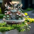 thumbnail image 4 of Splashing Garden Statue Acrylic Plate Outdoor Patio Rainproof Weather Basin Decoration for Yard, 4 of 6
