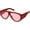 Ancora Red/Light Red, variant on Oversized Aviator Sunglasses for Women, Trendy Wide Frame Shades