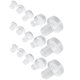 thumbnail image 4 of 75 protectores de mesa de vidrio transparente con almohadillas antideslizantes, 4 of 7