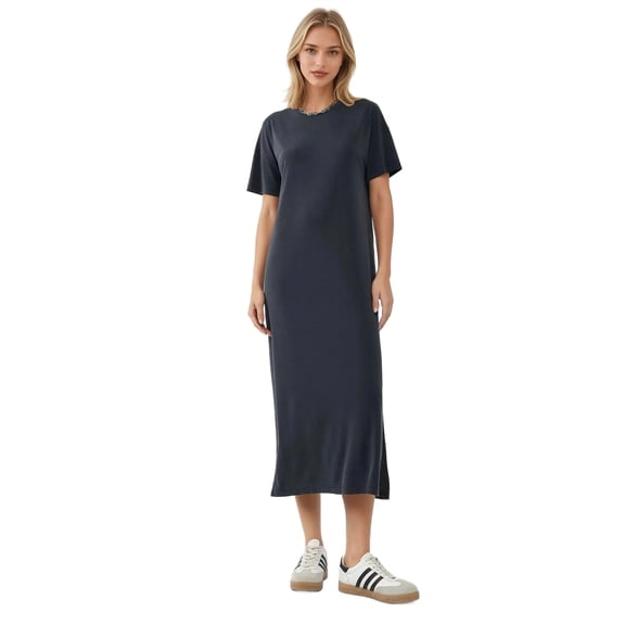 Relaxed Fit Midi Dress