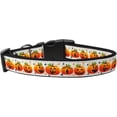 thumbnail image 1 of Pumpkin Parade Nylon Dog Collar Medium Narrow, 1 of 1