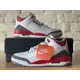 thumbnail image 2 of New Nike Air Jordan 3 Retro Fire Red Cement Black 2022 DN3707-160 Mens Size 12, 2 of 6