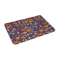 thumbnail image 5 of Salouo Thanksgiving Turkey 2 Pattern Outdoor Indoor Sturdy Doormats 16’’×24’’, Anti Fatigue Soft Flannel Thick Door Mat,Non-Slip Rectangle Rug Cushion, 5 of 7