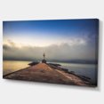 thumbnail image 2 of Phare sur la Côte et Ciel Nuageux - Impression sur Toile Moderne, 2 of 4