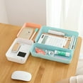 thumbnail image 3 of Wisremt Home Storage Box Kitchen Tableware Storage Organizer Tabletop Cosmetics Storage Case, 3 of 13