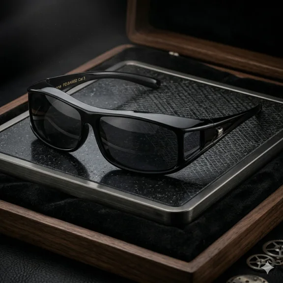 Cover Over Polarized Sunglasses Anti Glare Block Lens Driving Medium UV400