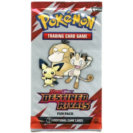 Pokemon Scarlet & Violet Destined Rivals Fun Pack (3 Cards)