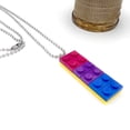 thumbnail image 2 of Bisexual Necklace - Bisexual Pride Necklace for Men Women - Bisexual Jewelry (Bisexual Necklace), 2 of 7