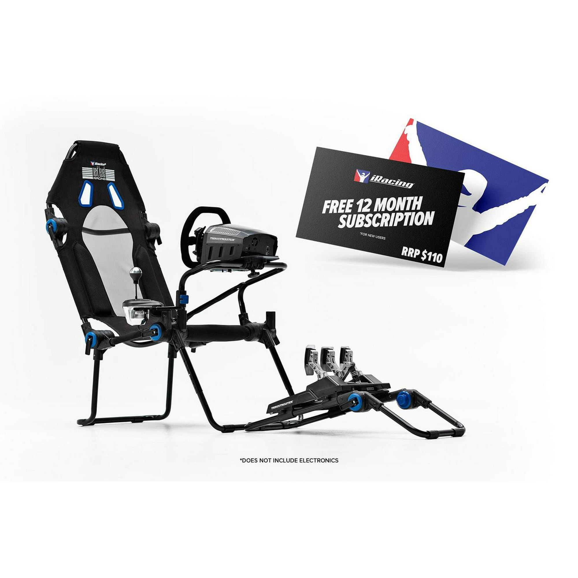Next Level Racing F GT Lite Formula and GT Foldable Simulator Cockpit iRacing Edition Walmart
