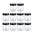 thumbnail image 4 of Empty Pet Jar with Lid Kitchen Canisters for Body Lotion Spices Coffee Beans 10pcs 300ml, 4 of 8