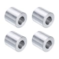 thumbnail image 1 of 4 Pcs Entretoise en Aluminium 1/2 Pouces Alésage x 1 Pouces OD x 1 Pouces Longueur Vis Support Buse Ronde Entretoise en Métal, 1 of 5