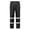 Black, variant on Men's Casual Pants Reflective Rain Pants for Men in Fluorescent Green Patrol Outdoor Wear Lightweight Trousers Black XL