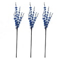 thumbnail image 2 of Boovnll Red White Blue Flowers 3Pcs 4th of July Artificial Flowers Table Decorations for Home Memorial Day Dining Table Centerpiece Decor, 4th of July Decorations, 2 of 6