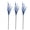 Blue, variant on Sktrjpolfis Patriotic Artificial Plum Blossom Stems, 21.65in Red White Blue Flower, 3-Pack, 4th of July Home Decor