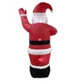thumbnail image 4 of 0.9m1.2m1.5m1.8m2.1m2.4m3.5m5m Decoración inflable al aire libre Navidad Santa Decoraciones al aire libre con luz LED, 4 of 4