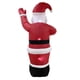 thumbnail image 4 of 0.9m1.2m1.5m1.8m2.1m2.4m3.5m5m Decoración inflable al aire libre Navidad Santa Decoraciones al aire libre con luz LED, 4 of 4