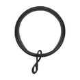 thumbnail image 3 of TWOPAGES Black Curtain Rings with Eyelets, 1.5" Ring for Curtain Pin Hooks (Pack of 12), 3 of 5
