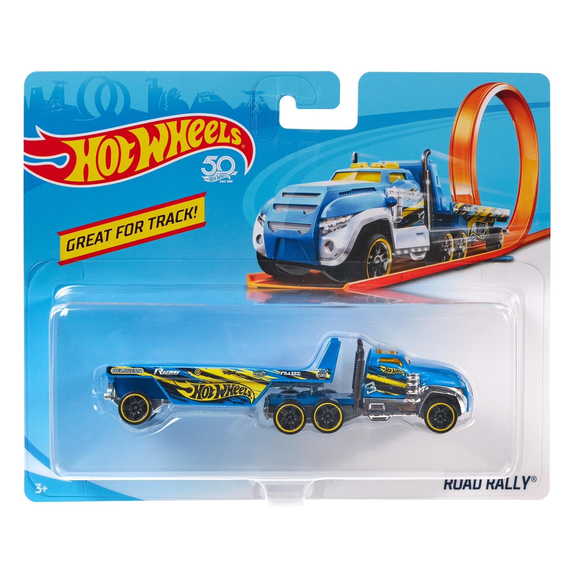 hot wheels track truck