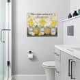 thumbnail image 6 of Farmhouse Tulip Wall Art Rustic Tulip Flower Canvas Prints Country Floral Mason Jar Painting Bathroom Pictures for Wall Modern Artwork Home Decoration for Bathroom Bedroom Living Room 16"x12", 6 of 6