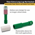 thumbnail image 4 of TITAN 1/2" DR X 22 MM XL LUG NUT SOCKET, 4 of 4