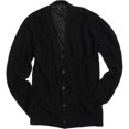 thumbnail image 1 of Sons of Intrigue Cable Cartigan suéter tipo cárdigan para hombre, negro, XX-Large Sons of Intrigue Cárdigan, 1 of 1
