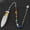Crystal Stone, variant on Charm Crushed Gemstone Bullet Chakra Healing Stone Pendant Pendulum Jewelry -Rose Quartz