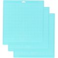 thumbnail image 1 of HUGFEGWE 3PCS 12 * 12 Inch Replacement Cutting Mat Adhesive Gridded Cutting Mats Compatible with Silhouette Cameo Cutting Machine Explore Plotter Machine U2537-0151, 1 of 9