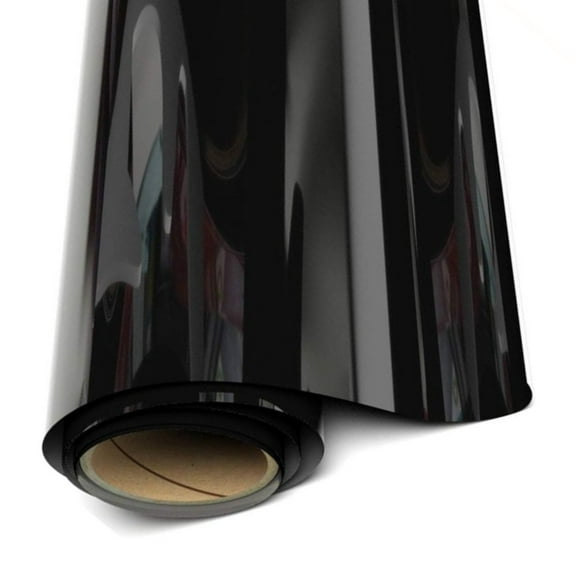 Siser EasyWeed Stretch Heat Transfer Vinyl -Black 12x15" Sheet - HTV Iron On Vinyl