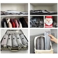 thumbnail image 3 of Bolsa de Organización de Ropa Enrollada Mano Gran Capacidad Almacenamiento Bolsa de Compresión, 3 of 10