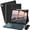 Black, variant on 7-Color Backlit Keyboard Case + Mouse for iPad 10th Gen 2022 / 11th Gen A16 2025