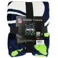 thumbnail image 3 of Seattle Seahawks 50 x 60 Teen Adult Unisex Comfy Throw Blanket, 3 of 5